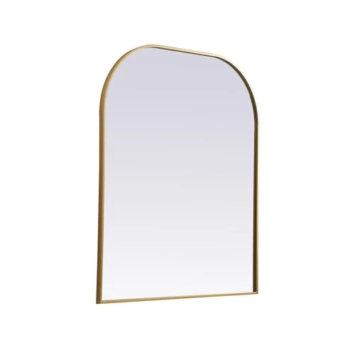 Elegant Lighting MR1B3642 Blaire 36" W x 42" H Modern Arched - Black - Picture 11 of 12