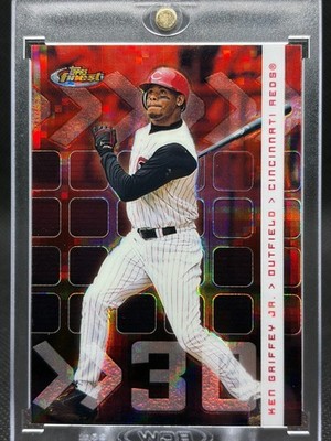 2002 Topps Finest Xfractor - Ken Griffey Jr #30 /299