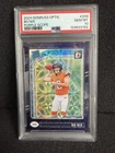 2024 donruss optic bo nix purple scope rated rookie #209 gem mt 10