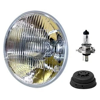 For Chevy P30 75-81 Headlight 7" Round Chrome Vision Plus Factory Style Foto 2 de 3