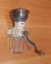 Vintage Kaffeemühle um 1930 aus Gelsenkirchener Barockschrank Top Zustand