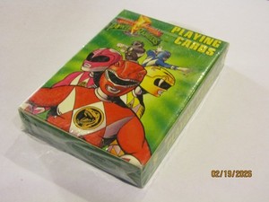 パワーレンジャー ダイノサンダー カード 未開封 韓国版 2004年 Power Rangers Playing Cards | eBay
