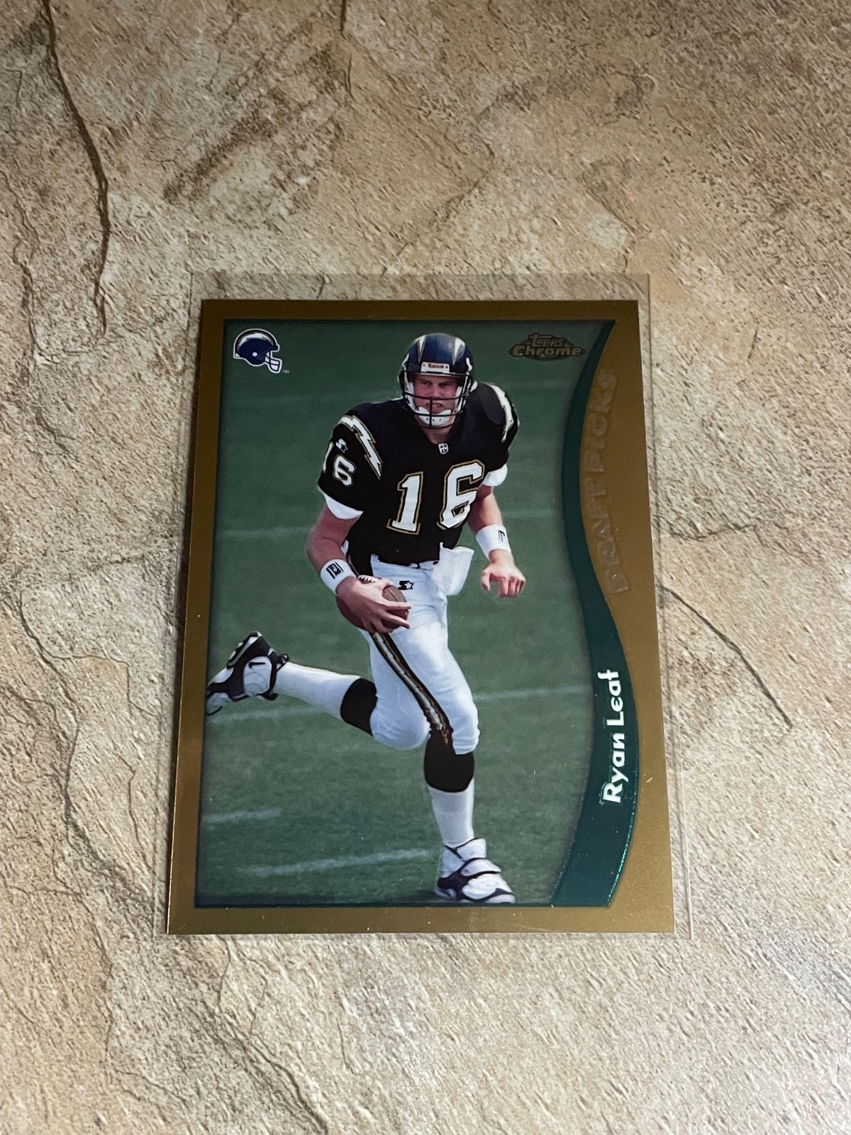 1998 Topps Chrome Ryan Leaf Rookie #66