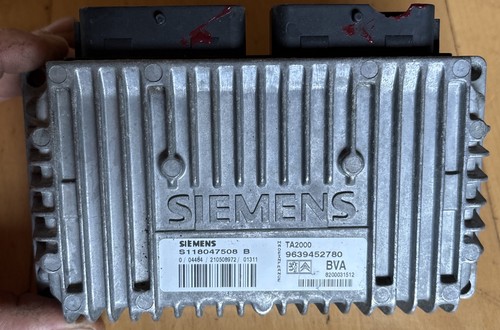 Org Citroën C5 2.0 Getriebesteuergerät Siemens S118047508B 9639452780 BVA TA2000