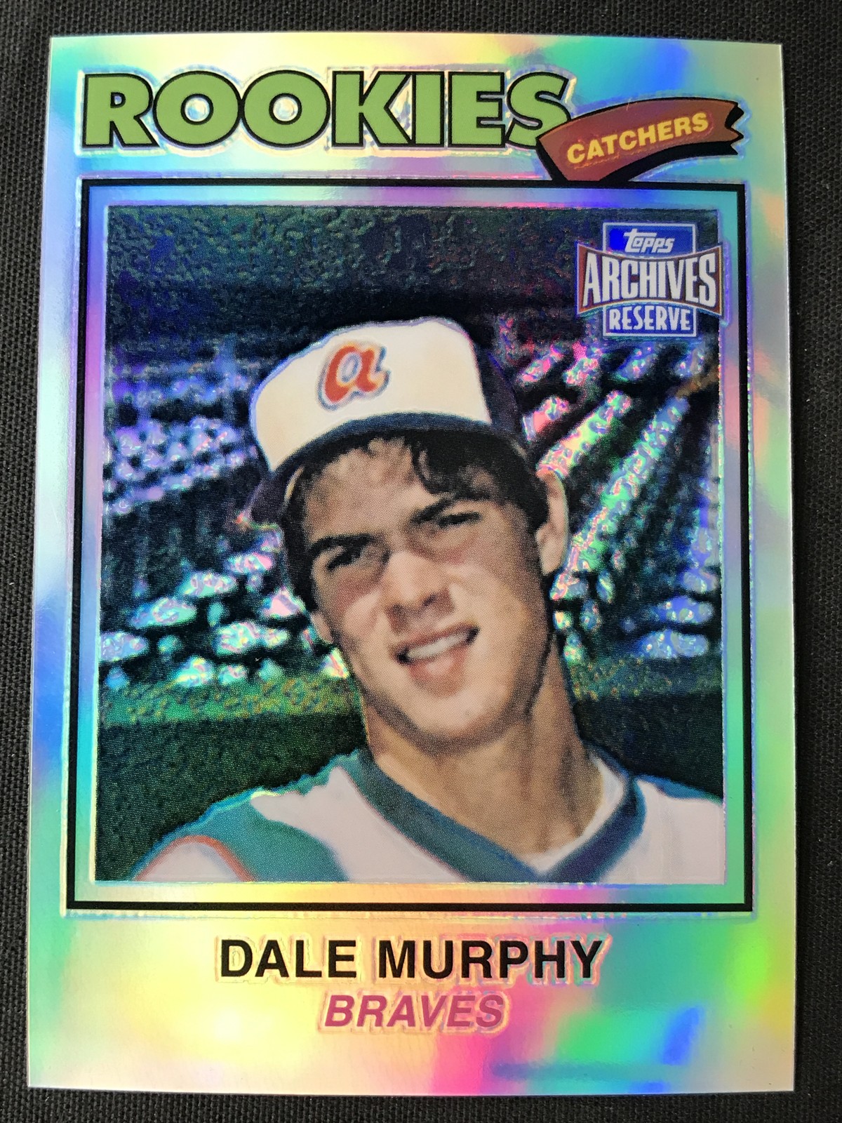 2001 Topps Archives Reserve #18 Dale Murphy Atlanta Braves 1977 RC Reprint