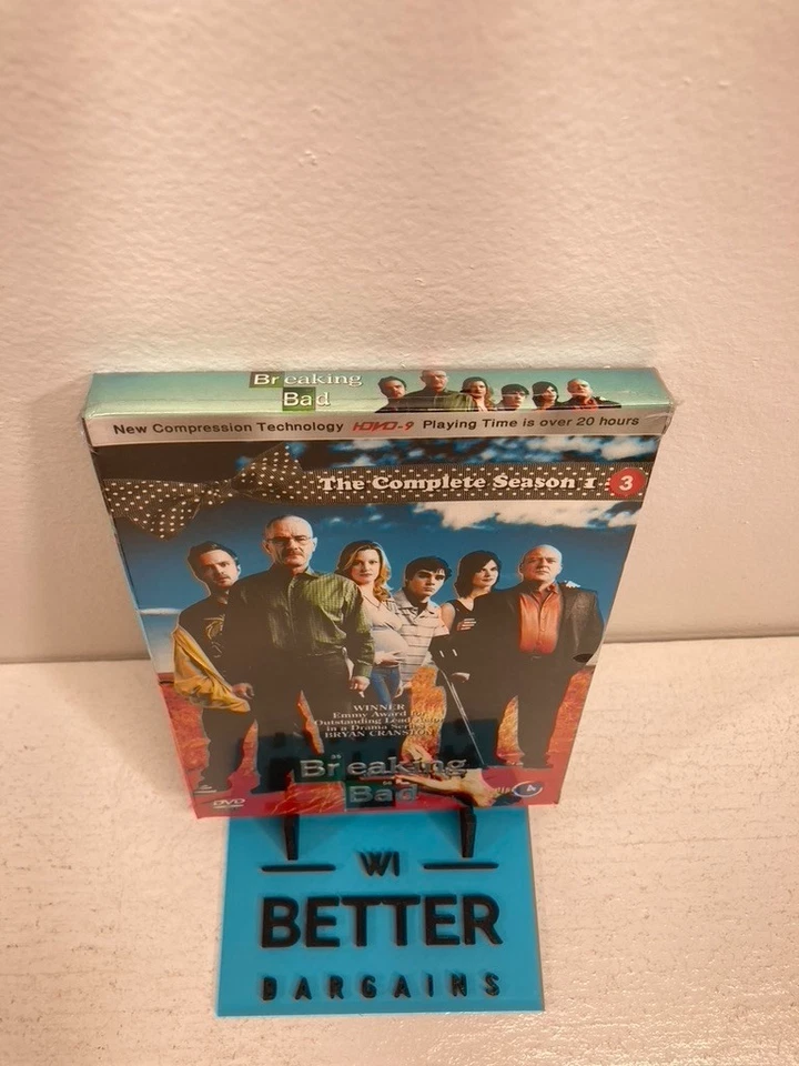 Breaking Bad Complete Seasons 1-3 DVD Box Set | NEW & SEALED | 2012 | See Photos - Image 2 of 4