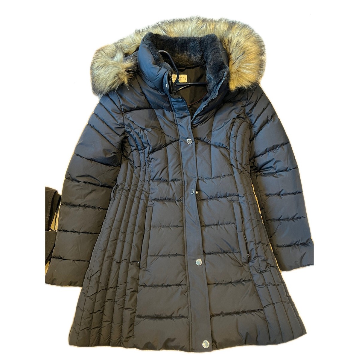 Laundry by Shelli Segal Hooded Insulated Parka Womans M