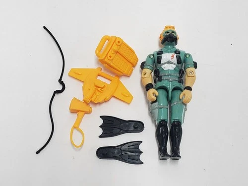 1986 Wet-Suit V1 100% Complete G.I. Joe Hasbro Vintage Action Figure Lot3