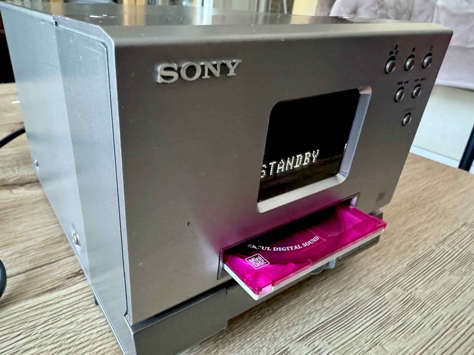 SONY MDS-MX1 CUBE MiniDisc Recorder