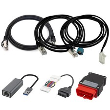 6 Pcs Diagnostic Cables Set for Tesla Model 3, Y, S, X, OBD2 Connector Work S...