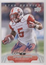 2014 Upper Deck Star Rookies Silver Spectrum /10 Antonio Andrews #247 Auto pn1