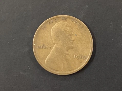 1910-S Lincoln Wheat Cent Nice VG Range Semi-Key Date     B1270