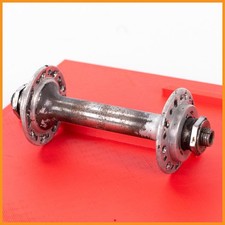 MOZZO ANTERIORE ROSSIGNOLI anni 40 50 BICICLETTA BICI DA STRADA VINTAGE 36 fo...