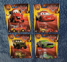 CARS Radiator Springs Race  Rescue LOT x4   Pixar Cars 1:64 Scale   MOC