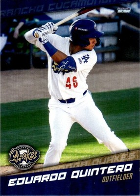 2025 Eduardo Quintero Choice Minor League Rookie Rancho Cucamonga Quakes