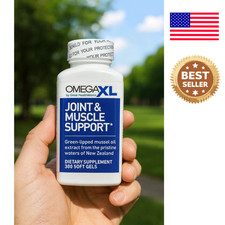 Omega XL Joint Support Supplement for Relief Natural Muscle Support 300 Softgels