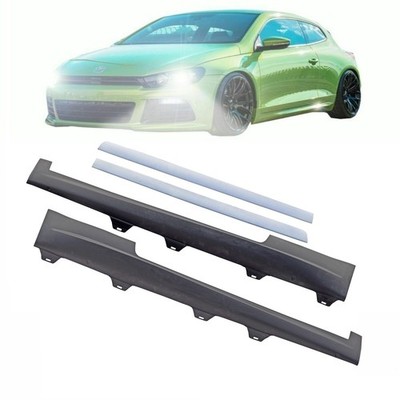 Sport Seitenschweller Set grundiert passt für VW Scirocco III 137 Bj 08-18 +ABE