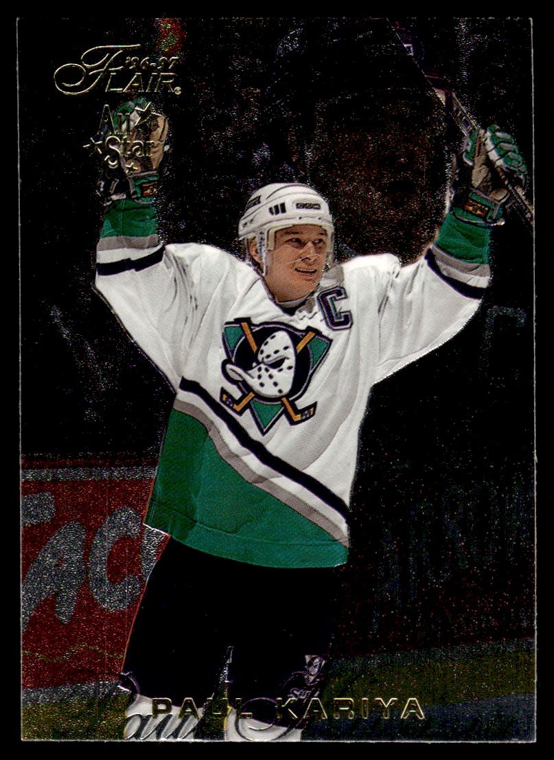 1996-97 Flair Paul Kariya Anaheim Mighty Ducks #2