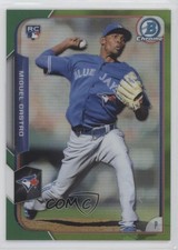 2015 Bowman Chrome Green Refractor 22/99 Miguel Castro #186 0q3