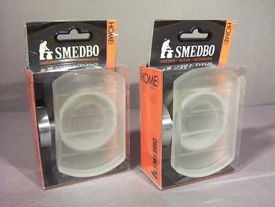 OVP 2 x Seifenschale SMEDBO SWEDEN HS 342, mattverchromt massives Messing 2 Stck - Bild 1 von 4