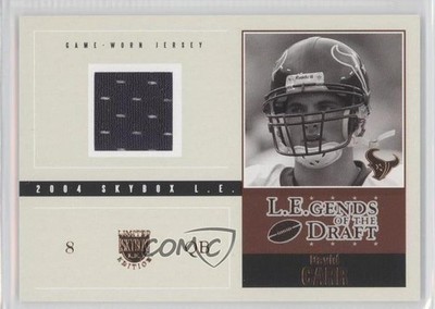 2004 Skybox LE LEgends of the Draft Jerseys Copper 43/50 David Carr #LD-DC 0c2