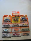 VINTAGE LOT Of 10 MATCHBOX CARS TRUCKS  NEW IN PACKAGE. A5 6