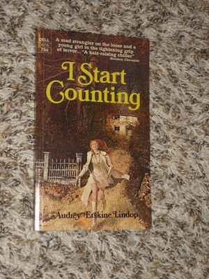 I Start Counting Audrey Erskine Lindop, Vtg PB 1st Dell Print 1970, McGinnis Art