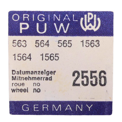 PUW 563 - 2556 Stern- und Kalenderanzeiger-Trainerrad (in l