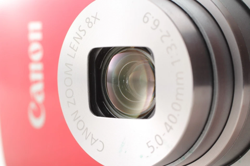 [NEAR MINT] Canon IXY 120 PowerShot Elph 135 16.0MP Digital Camera Red JAPAN - Image 2 of 4