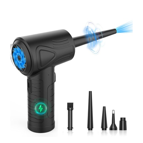 5500pa Compressed Air Duster 3 Le-vels Adjustment Rechargeable Cordless Porta FY - Afbeelding 10 van 24