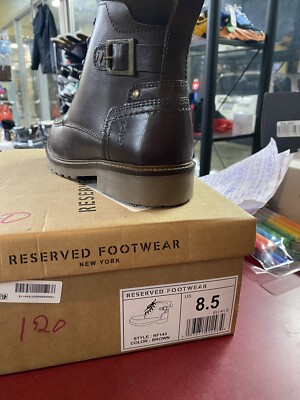 Reserved Footwear The Lagan Boot Reserved Footwear Mens Faux Leather Lifestyle Ankle Boots  main image 4
