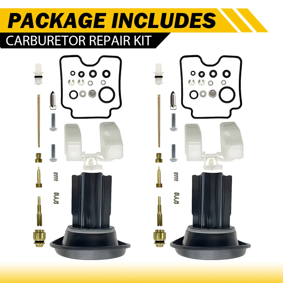 FITS Yamaha XVS1100 1999-2007 V-Star 1100 XVS Carburetor Repair Diaphragm Kit - Image 3 of 4