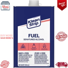 Klean-Strip QSL26 Denatured Alcohol, 1-Quart S-L-X Denatured Alcohol Fast Ship