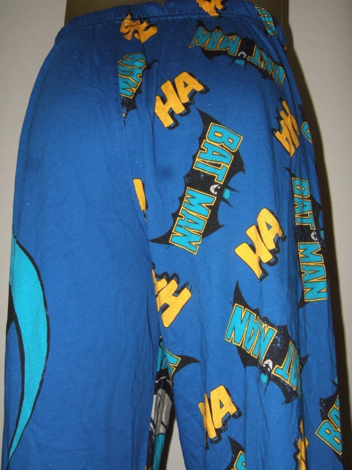 Pantalones de salón pijama de villano de DC Comics Batman Gotham City The Joker Evil HA para hombre Foto 4 de 4