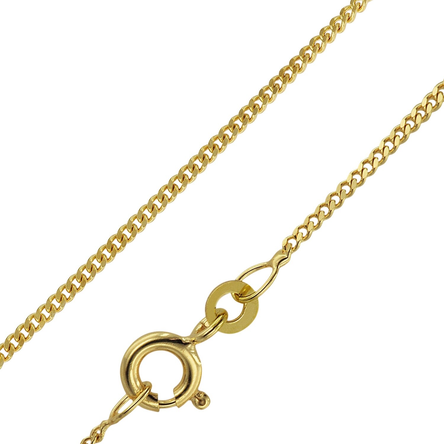 Панцеркетка TRENDOR Schmuck Halskette из золота 585 пробы 14 карат 14 мм breit 75182 104990₽