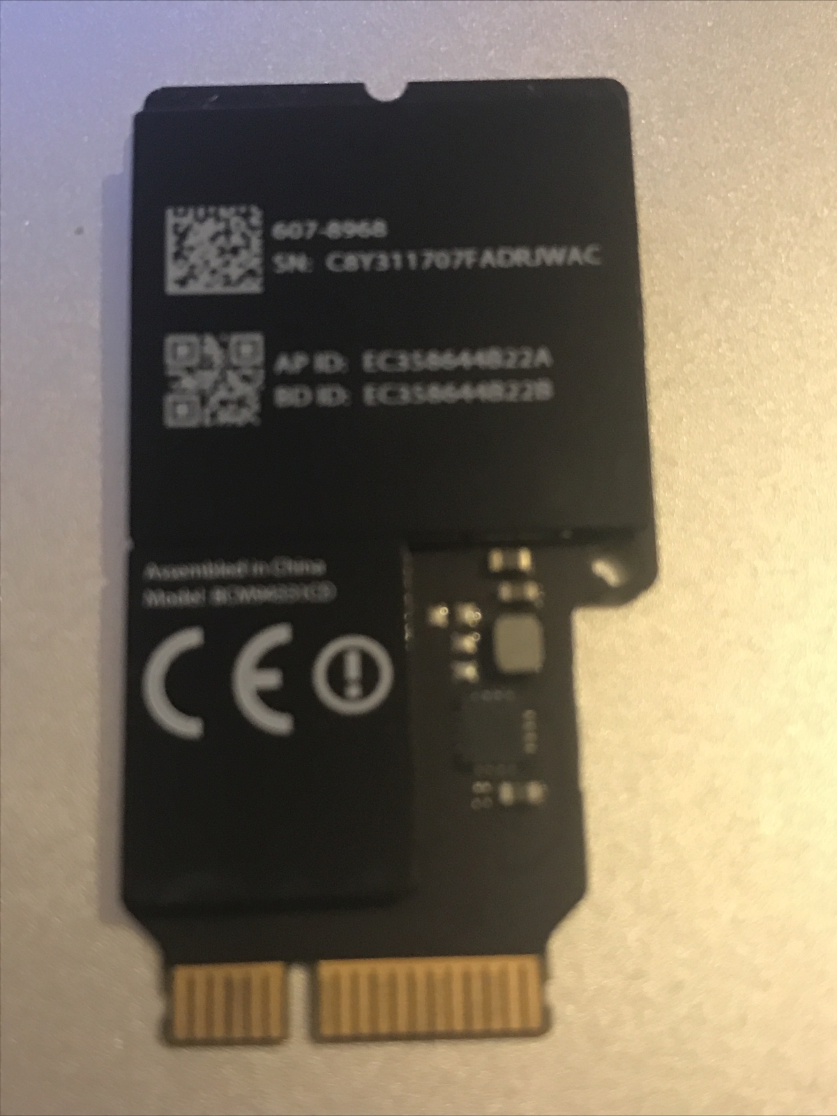 Apple iMac A1418 A1419 Airport Module /Wireless WiFi Card Z653-0014 607 ...