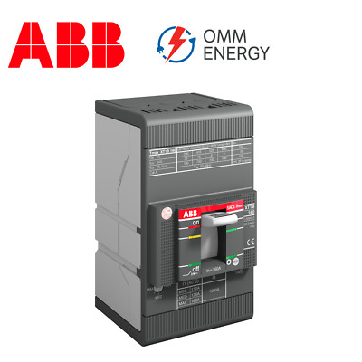 ABB 100 Amp Circuit Breaker - XT1S 160 TMD 100-1000 3p F F - 1SDA067434R1
