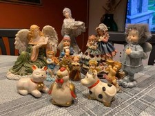 STATUINE IN GESSO, SOPRAMMOBILI VINTAGE