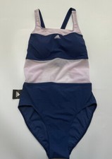 ADIDAS WOMENS SH3.RO X ONE PEICE SWIMSUIT  SWIMMING COSTUMES 32B, NEW, FJ4457