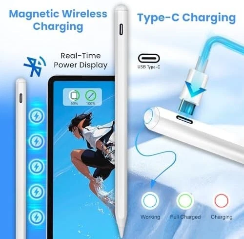 Apple Pencil iPad 10th Generation/9th Generation iPad Pencil for iPad Air 4th/5 - Image 2 of 4