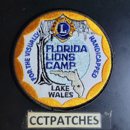 LAKE WALES, FLORIDA LIONS CAMP CLUB INTERNATIONAL PATCH - Bild 1 von 2