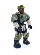 Mega Bloks Construx Halo FVK35 Banished Marauder Strike Sergeant Johnson Figure