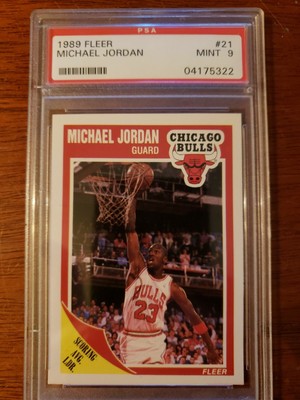 1989 fleer michael jordan