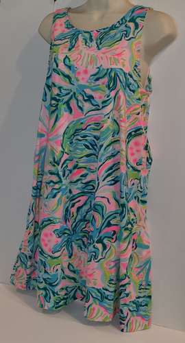 LILLY PULITZER S Kristen Swing Dress One of a Melon Print Sommerkleid Floral 98 $ - Bild 19 von 23
