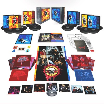 Guns N' Roses-Use Your Illusion I & II (Limit. Box Set, 12LP+1 Blu-ray Disc) NEU