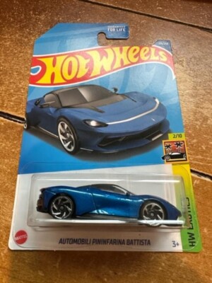 2022 Hot Wheels HW Exotics Automobili Pininfarina Battista #171 Blue