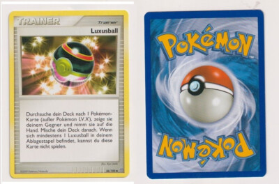 Pokemon Karte Card Game D&P Sturmtief Nr. 86/100 Luxusball deutsch