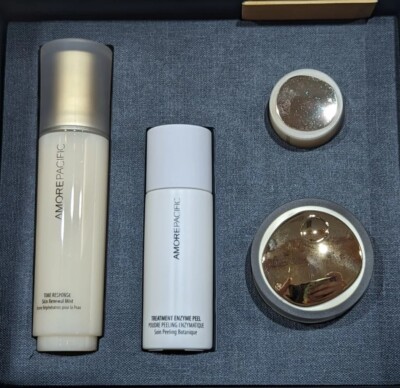 AMOREPACIFIC Time Response Green Tea Collection 4 Antiaging Products Skin Care