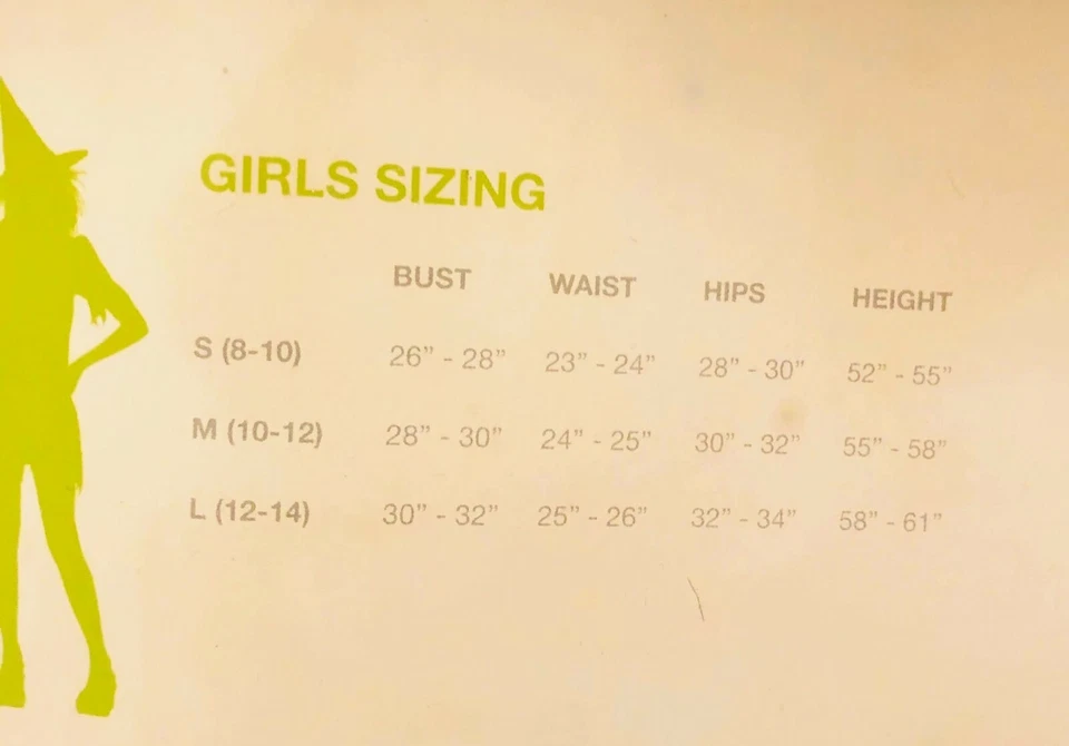 Disfraz de Bruja Gótica por InCharacter Niño Talla Mediana 10-12 Vestido Sombrero Leggings Foto 4 de 4