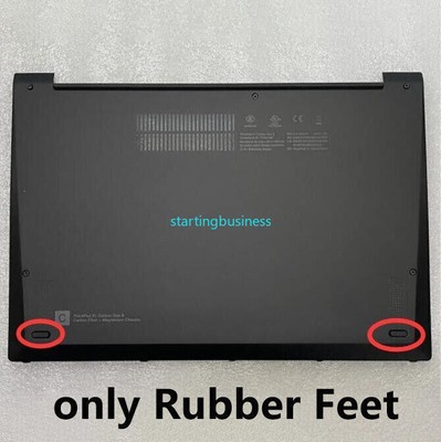 2pcs Rubber Feet For Lenovo Thinkpad X1 Carbon Gen9 Gen10 X1C 2021 2022 Year